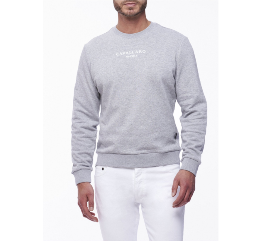 Sweater Paolo Logo Grijs (2001004 - 80000)
