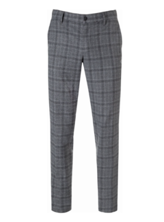 Alberto Chino Lou Ceramica Soft Check Ruit Grijs (5986 1849 085)