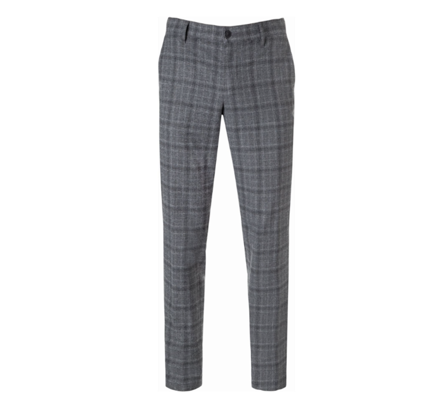 Chino Lou Ceramica Soft Check Ruit Grijs (5986 1849 085)