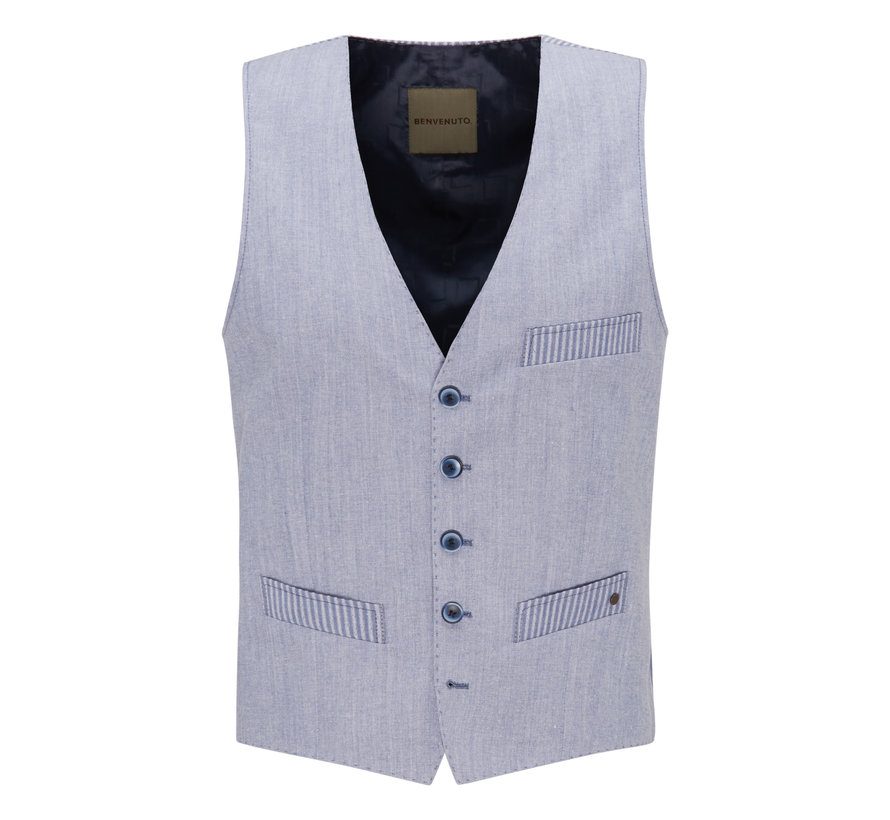 Gilet Santino Licht Blauw (64090-41356-0356)