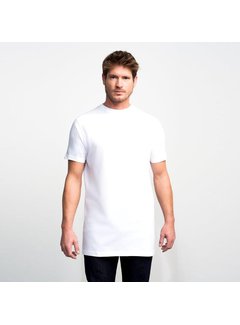 Slater Basic T-shirt 2Pack Extra Long Wit (2700 - white)
