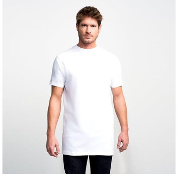 Slater Basic T-shirt Extra Long Wit (2700 - white)