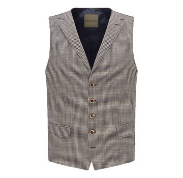 Benvenuto Gilet Sebo Beige/Bruin (64176-43600-1254)