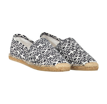 Dstrezzed Espadrilles Grafische Print Navy/Wit (651010 - 104)