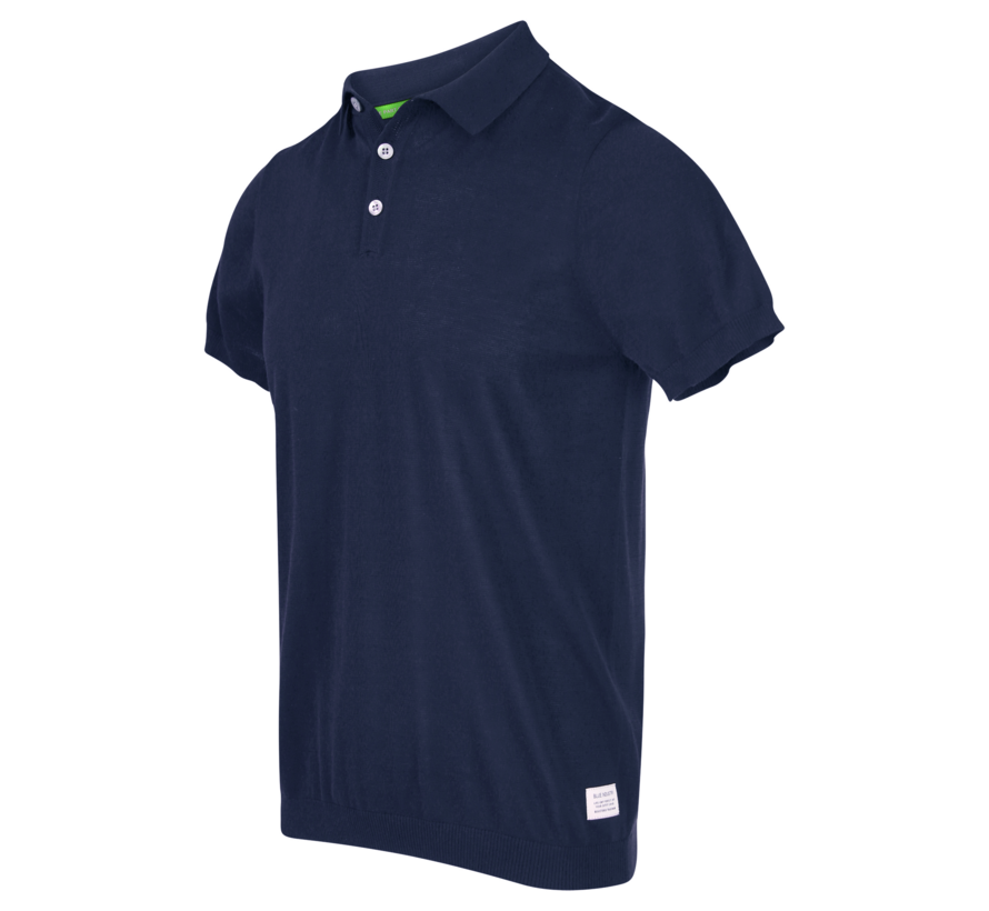 Polo Korte Mouw Navy Blauw (KBIS20 - M12 - Navy)