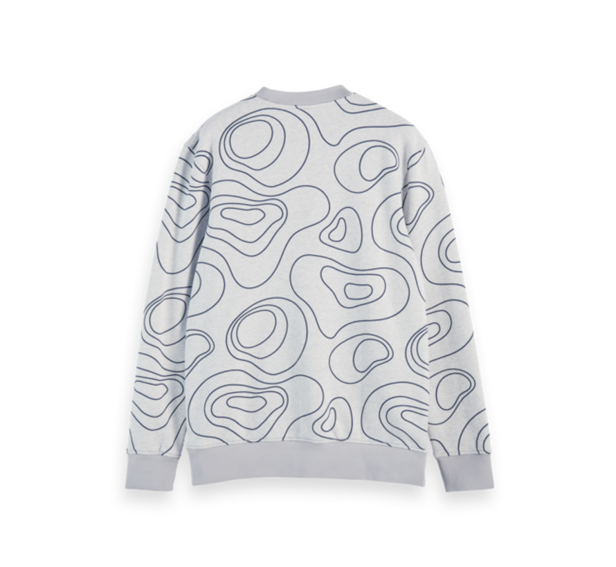 Sweater Print Grijs (159385 - 0606)