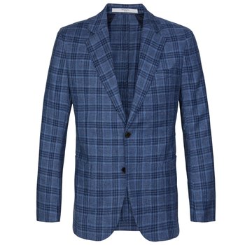 Profuomo Colbert Checked Blauw (PPRP1C0023)