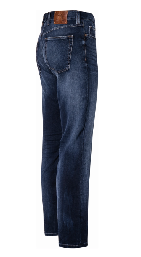 Alberto Jeans Pipe Regular Fit T Donker Blauw - Alberto