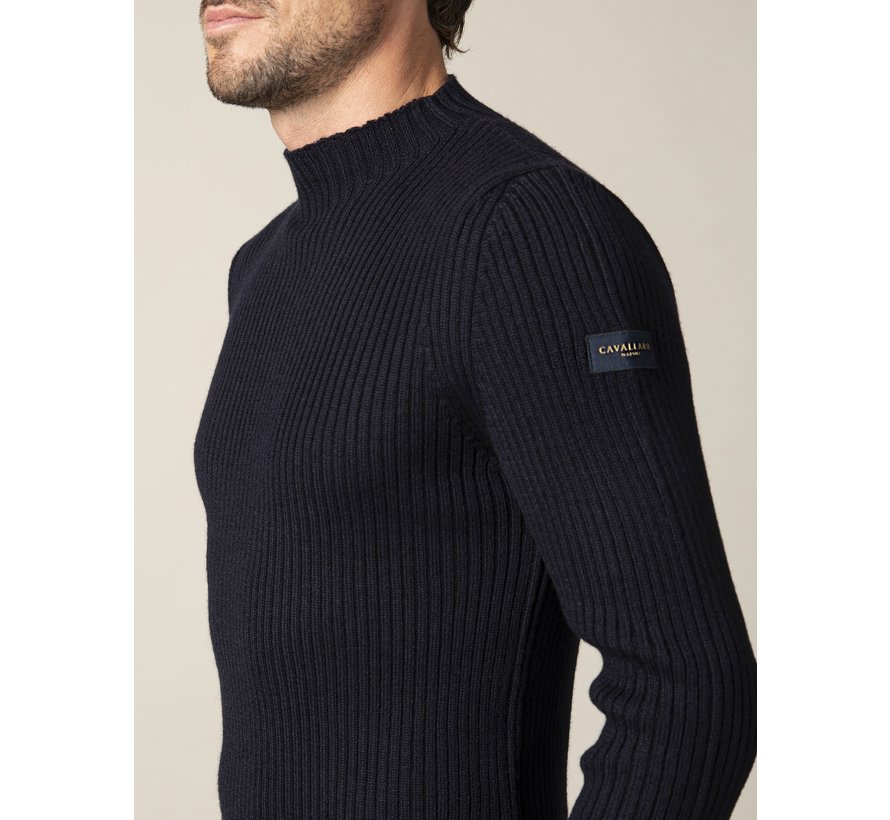 Pullover Bastone Navy Blauw (118205011 - 699000)