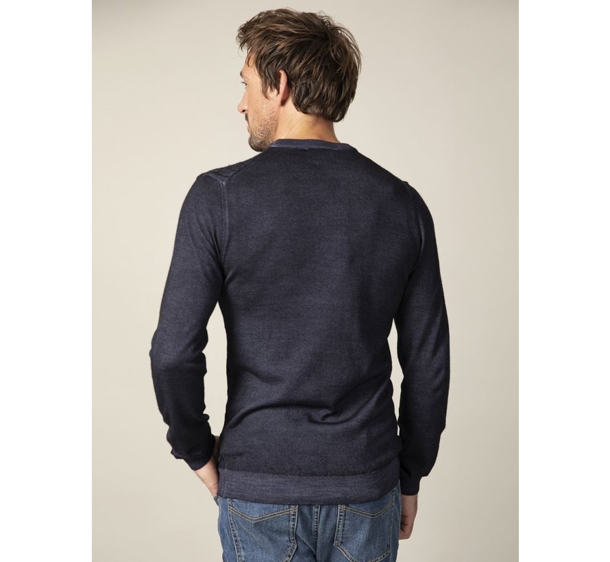 Pullover Testo Navy Blauw (118205009 - 699000)