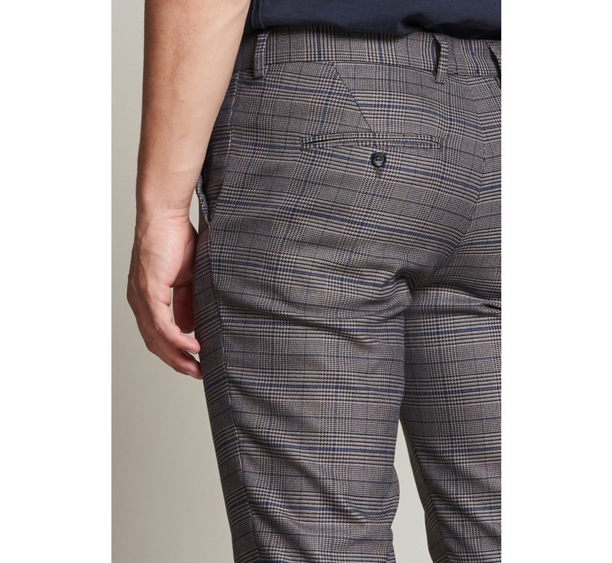 Chino Piede de Poule Bruin (501424 - 205)