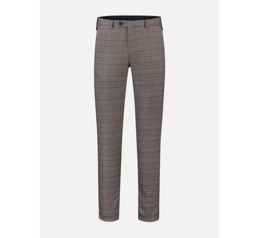 Chino Piede de Poule Bruin (501424 - 205)