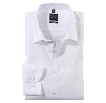Olymp Overhemd Level Five Body Fit Wit (6090 64 00)N