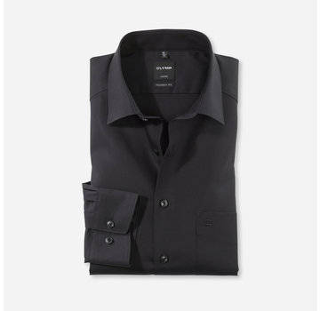 Olymp Overhemd Luxor Modern Fit Zwart (0300 64 68)N