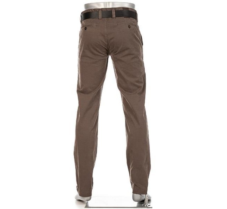 Chino Lou Regular Fit Bruin (8957 1802 - 565)N