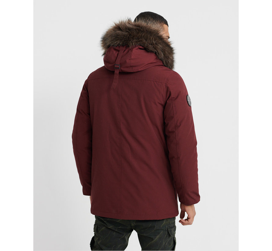 Parka Bordeaux Rood (M5000077A - K6H)