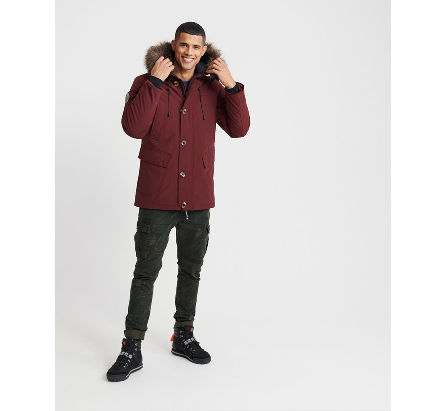 Parka Bordeaux Rood (M5000077A - K6H)