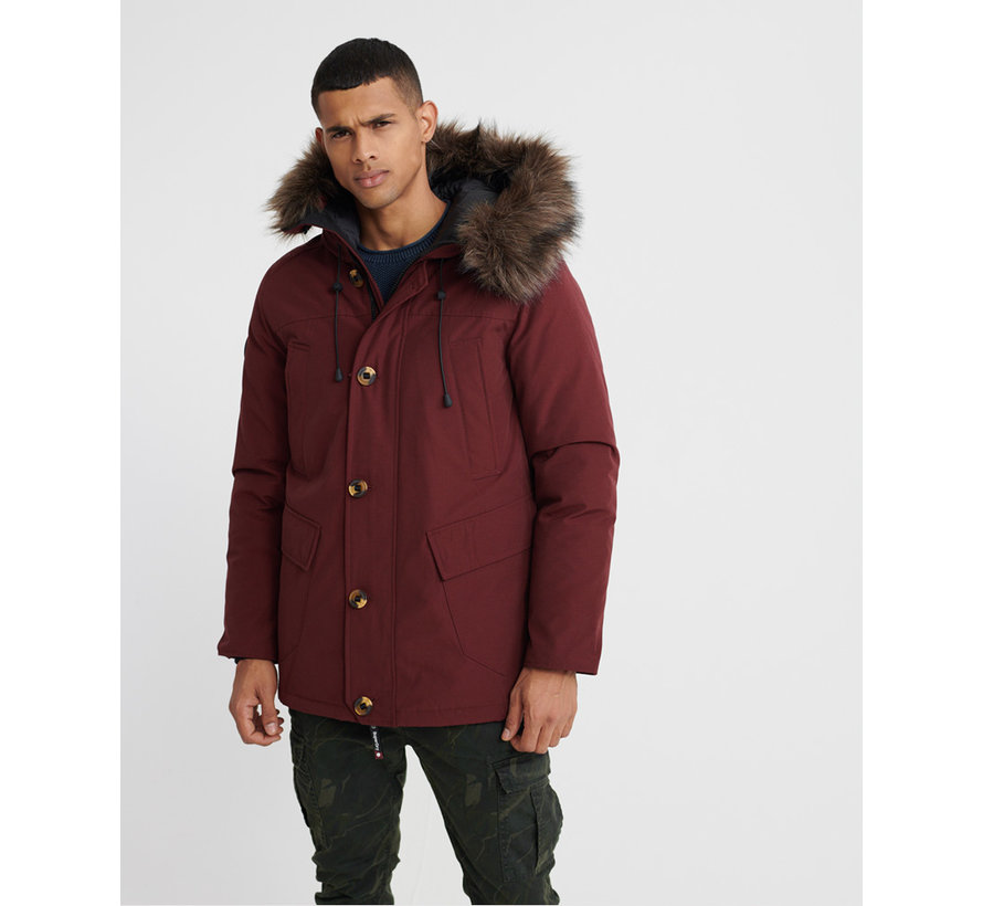 Parka Bordeaux Rood (M5000077A - K6H)