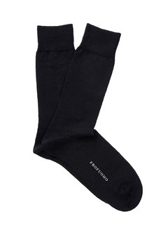 Profuomo Sokken 1Pack Wool Solid Black (PP2Z00007A)