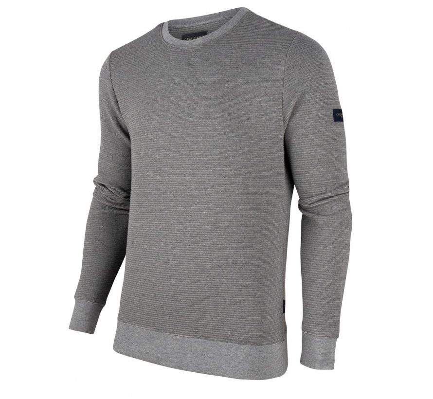 Sweater Mauro Structuur Licht Grijs (120206000 - 900000)