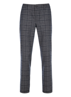 Alberto Chino Lou Ceramica Soft Check Ruit Grijs (5986 1249 088)