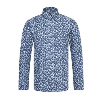 Overhemd Trostol BU Print Blauw (30205263 - 194026)