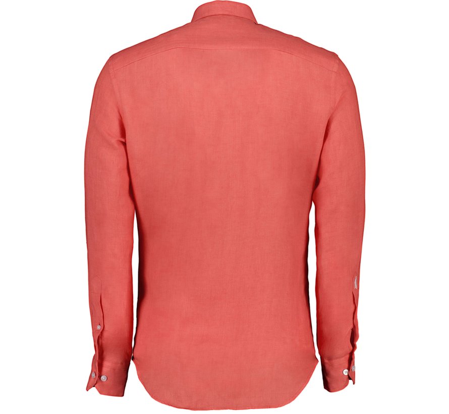 Overhemd Leo Linnen Coral (110211057 - 455000)