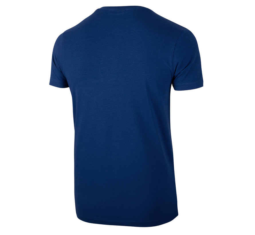 T-shirt Albaretto Logo Regular Fit Marine Blauw (117211000-660000)