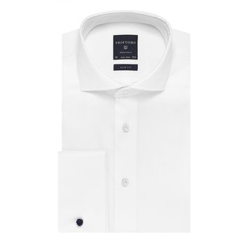 Profuomo Overhemd Slim Fit Twill White (PP0H0A025)N