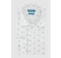Overhemd Fingerprint Blauw/Wit (7.11.045.729 - 307)