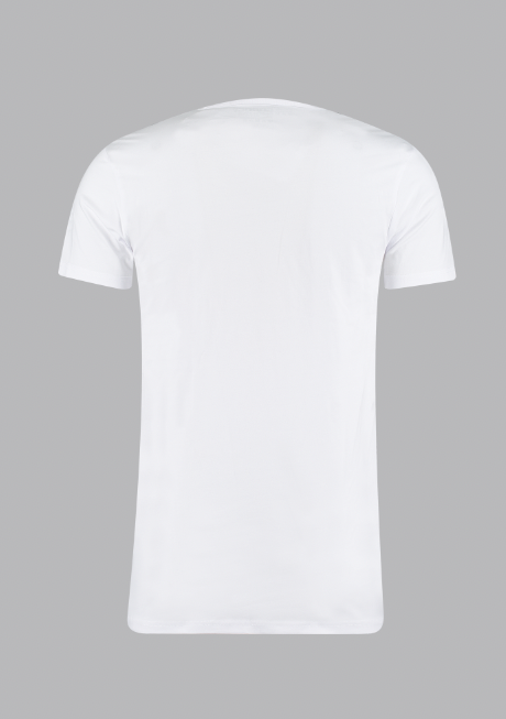 Garage Basic T-shirts -pack Bio Cotton Bodyfit Wit XL Garage