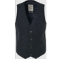 Gilet Print Navy Blauw (92640804 - 078)