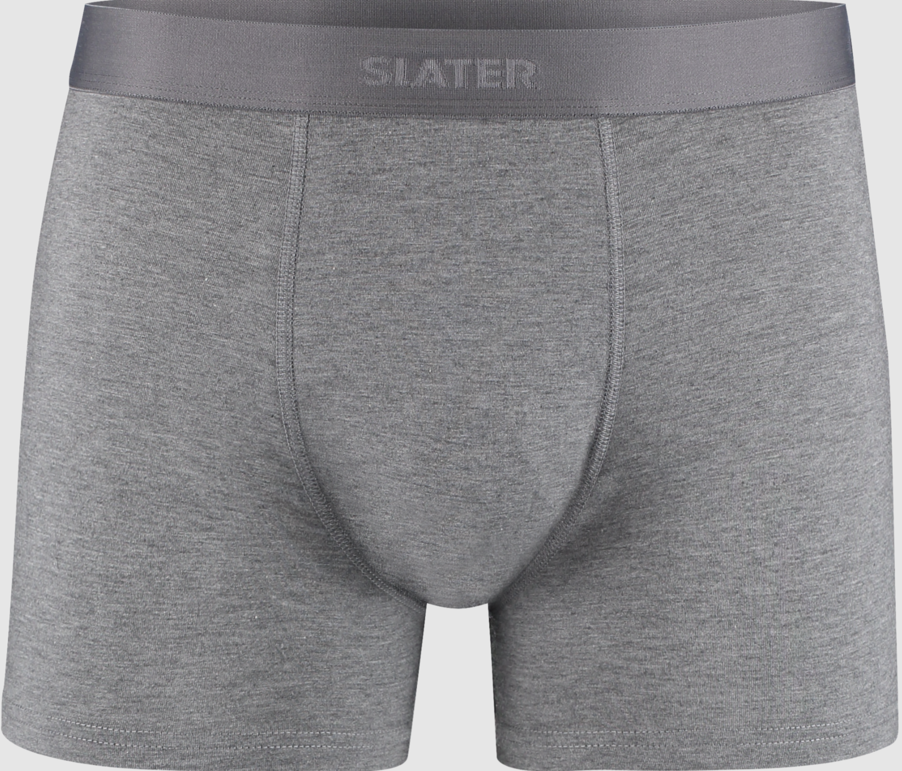 Slater Boxershorts Bamboo -pack Grey Melange   S Slater