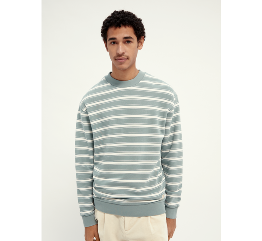 Sweater Gestreept Lichtgroen (162341 - 0218)