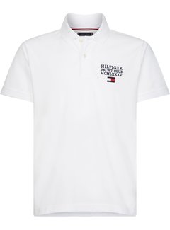 Tommy Hilfiger Polo Wit B&T (MW0MW14556 - YBR)