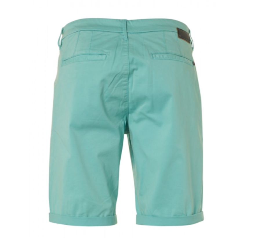 Korte Chino Stretch Pacific Blauw (118190306SN - 153)