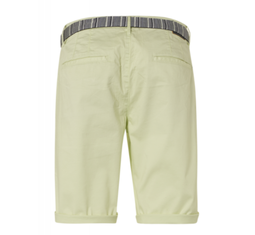Korte Chino Met Riem Lime Groen (118190356 - 056)