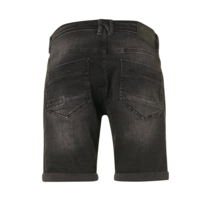 No Excess Korte Broek Stretch Denim Zwart (N819UX2 - 223) - Nieuwnieuw.com  Herenmode