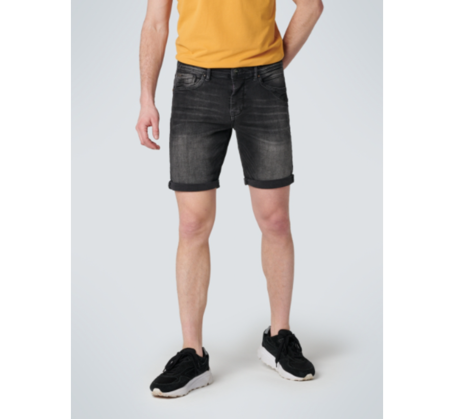 No Excess Korte Broek Stretch Denim Zwart (N819UX2 - 223) - Nieuwnieuw.com  Herenmode