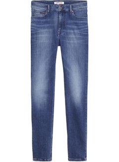 Tommy Hilfiger Jeans Simon Skinny Jeans Mid Blauw Stretch (DM0DM09563 - 1A5)