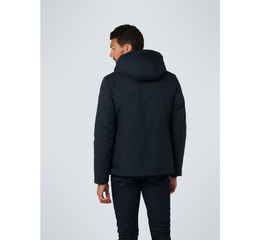 Winterjas Normal Fit Hooded Navy (12630902 - 078)