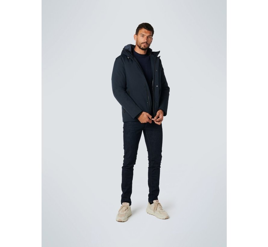 Winterjas Normal Fit Hooded Navy (12630902 - 078)