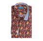 Overhemd Bordeaux Print Extra Longsleeve (7.12.026.798 - 982)