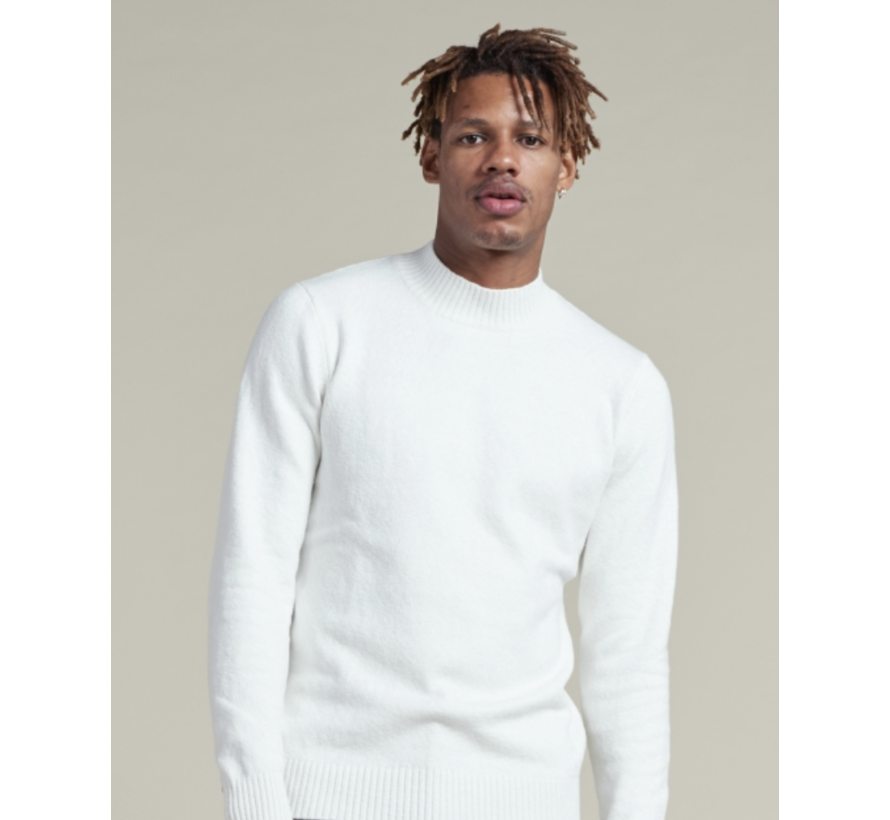 Mock Neck Trui Offwhite (405442 - 102)N