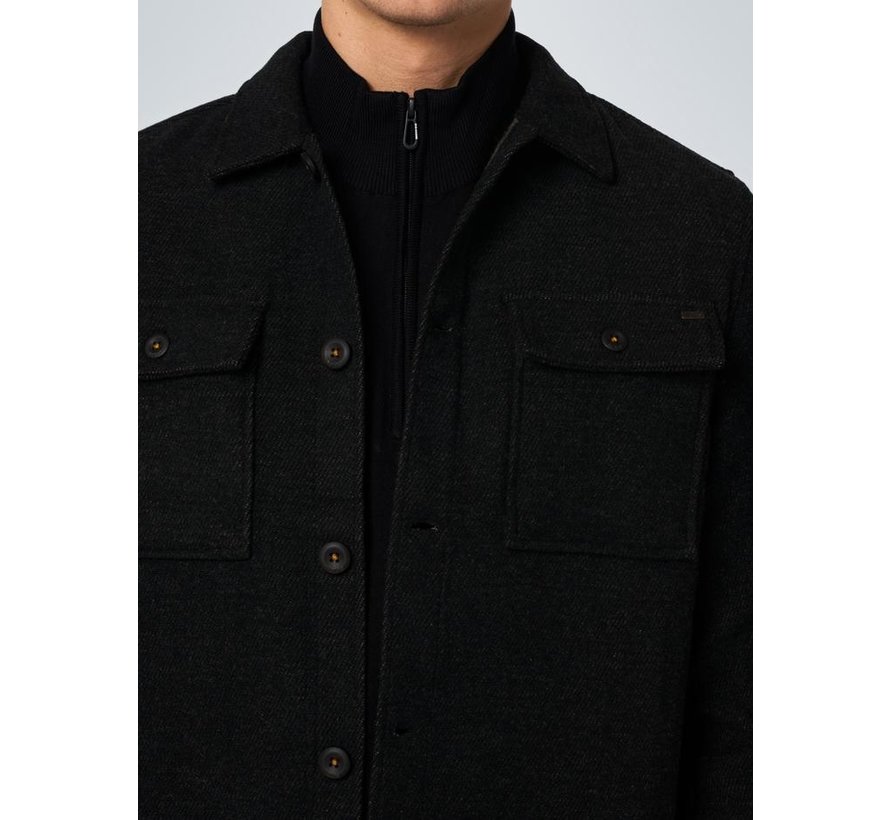No Excess Overshirt Button Closure Will 