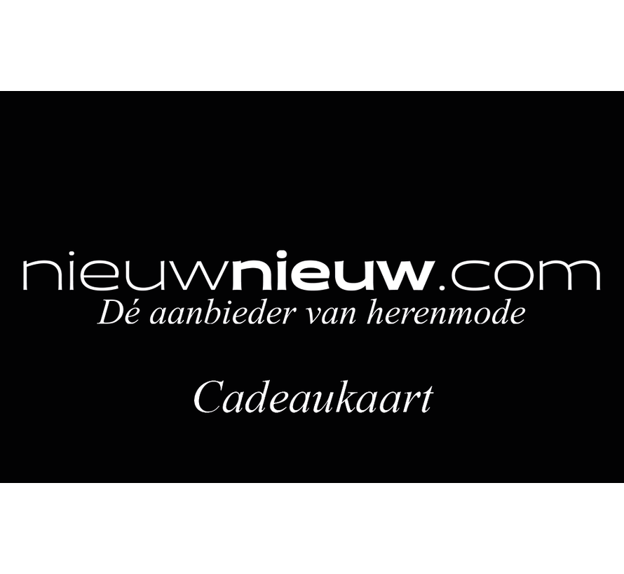 Cadeaukaart Nieuwnieuw.com €25