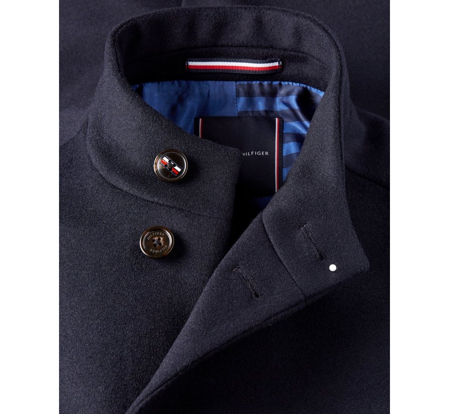 Winter Coat Wool Mix Navy (MW0MW19681 - DW5)