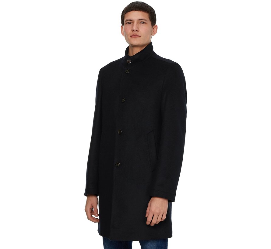 Winter Coat Wool Mix Navy (MW0MW19681 - DW5)