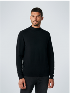 No Excess Pullover Crewneck Solid Black (12230829SN - 020)