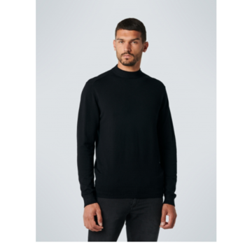 No Excess Pullover Crewneck Solid Black (12230829SN - 020)